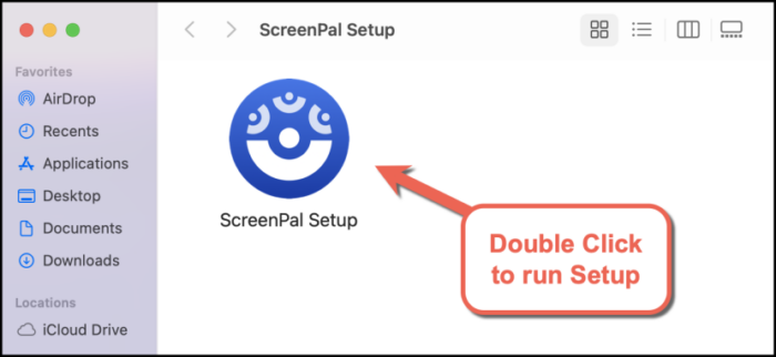 ScreenPal Setup Installer screenshot