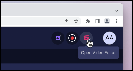 Open Video Editor screenshot