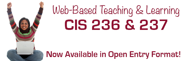 CIS 236 & 237 Open Entry