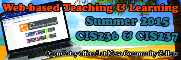 CIS236 & CIS237 Summer 2015