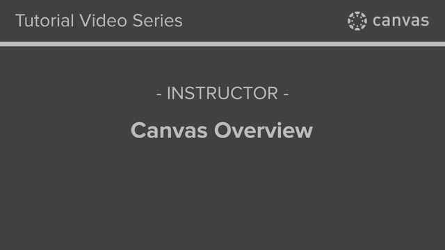 Canvas New UI Overview Video