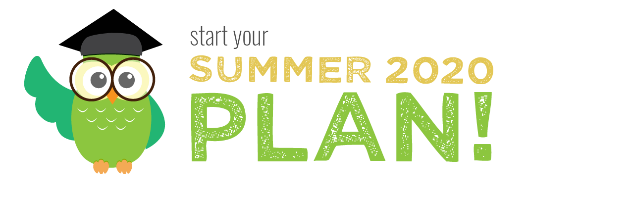Summer 2020 Online Plan Banner.