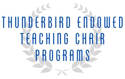 thunderbird endowed teaching chair programs