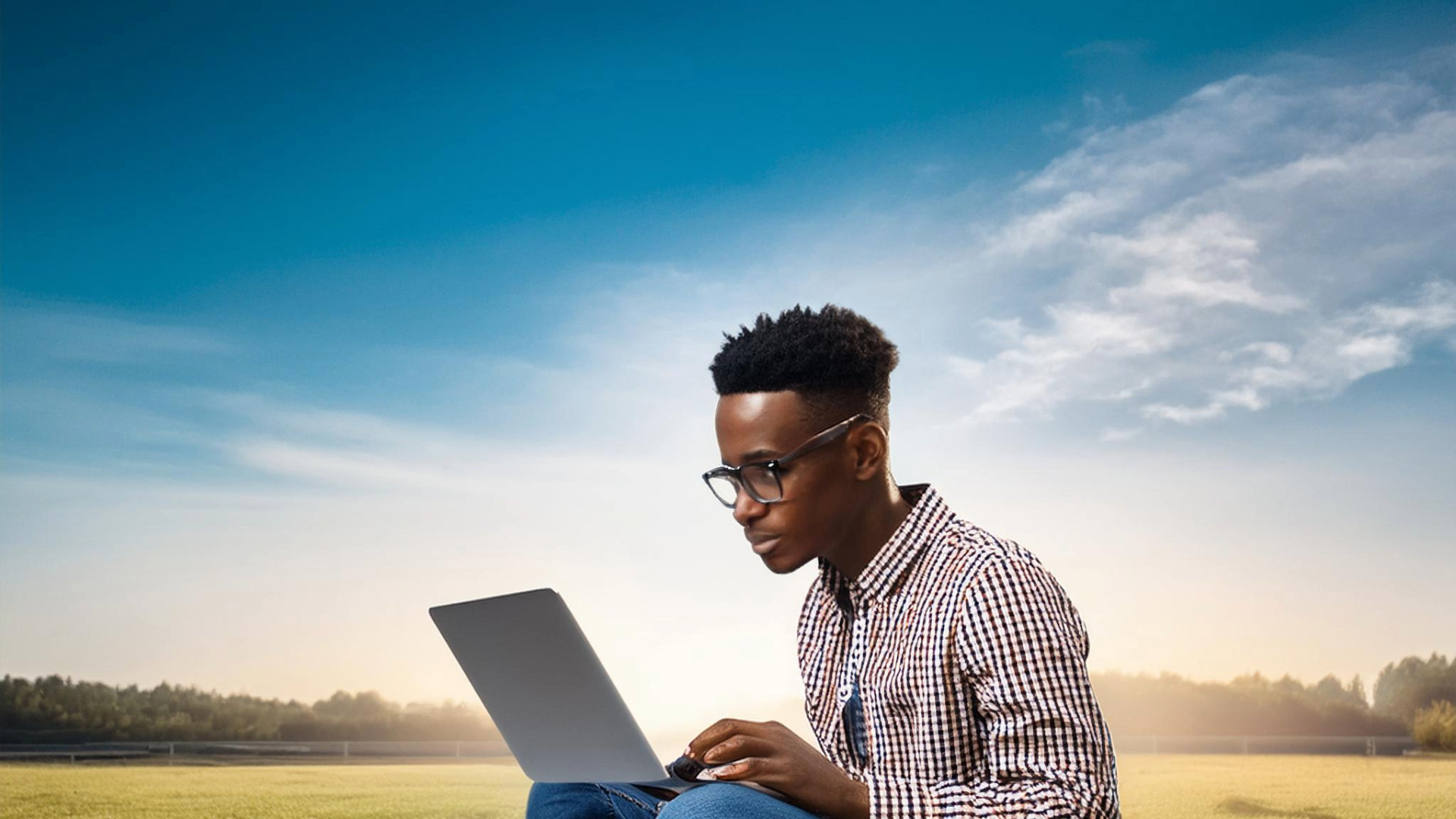 Student With a Laptop